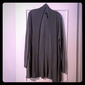 Women’s Lg grey cardigan White House Black Market